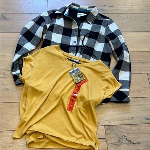 Orvis bundle, jacket and top, medium